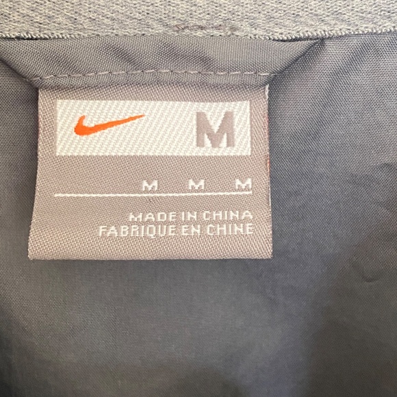 Vintage Nike Gray Full Zip Men's Jacket - Size Medium - Picture 7 of 8